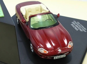 【稀少!】Ж VITESSE 1/43 ジャガー JAGUAR XK8 Open Convertible オープン Metallic Red レッド ビテス Ж Daimler XKR E-type XJS XJ-S