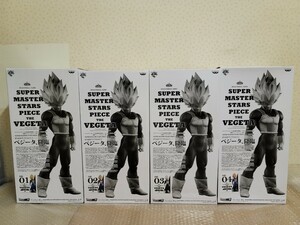 * unopened * amusement most lot Dragon Ball super SUPER MASTER STARS PIECE THE VEGETA SMSP Vegeta 01 02 03 04 all 4 kind set 