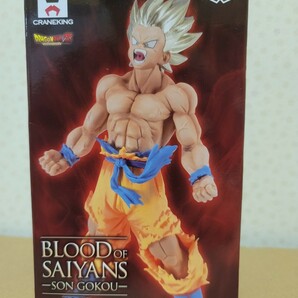 ◆ 未開封 ◆ ドラゴンボール Ｚ BLOOD OF SAIYANS - SON GOKOU - 孫悟空 超 サイヤ人 フィギュア 一番くじの画像1