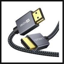 【開封のみ】IVANKY★ HDMI ケーブル【3M/4K対応/スリム端子】プレミアムHDMI2.0規格 18gbps 4K60Hz/HDR/3D/イーサネット対応_画像1