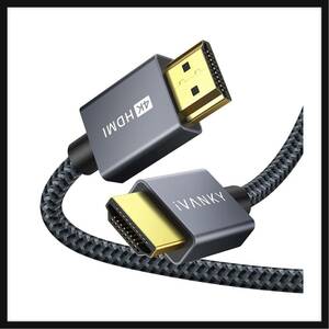 【開封のみ】IVANKY★ HDMI ケーブル【3M/4K対応/スリム端子】プレミアムHDMI2.0規格 18gbps 4K60Hz/HDR/3D/イーサネット対応