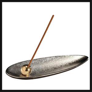 [ breaking the seal only ]YFFSFDC * incense stick . bronze made of metal . incense stick .. establish family Buddhist altar for plate small boat .. family Buddhist altar for plate interior censer ... censer ( silver )