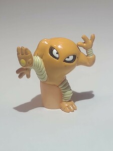 サワムラー　ポケモン　フィギュア　鉛筆（えんぴつ）キャップ　カラー　当時物　グッズ ポケットモンスター 人形 ソフビ 塩ビ　任天堂