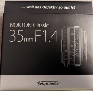 新品未使用 Voigtlander NOKTON classic 35mm F1.4 II MC