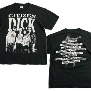 希少【ビンテージ 90s CITIZEN DICK '92 映画 SINGLES バンド Tシャツ XL マットディロン PEARL JAM】グランジ パールジャム NIRVANA