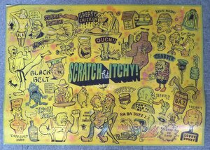 ☆保管品!ポスター A1サイズ SCRATCH that ITCHY Jack-O’ 250枚セット ③☆