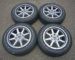 ☆美品!ROADMAX ロードマックス 17インチホイル【7.5J 6H 139.7 +25】TOYO 夏タイヤ H20 215/60R17C☆