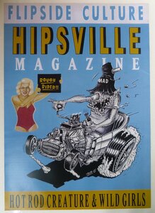 ☆保管品!ポスター HIPSVILLE MAGAJINE Jack-O’ 515mm×728mm 290枚セット☆