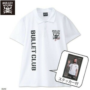 即決 新日本プロレス バレットクラブ メンズポロシャツ【L】新品タグ＆シール付き BULLET CLUB デビット・フィンレー Tシャツ