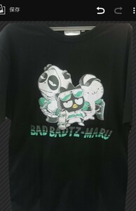 即決 バッドばつ丸 メンズTシャツ【L】新品タグ付き サンリオキャラクターズ