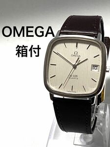 超美品！　OMEGA オメガ　デビル　電池&純正新品ベルト交換済　メンズ腕時計