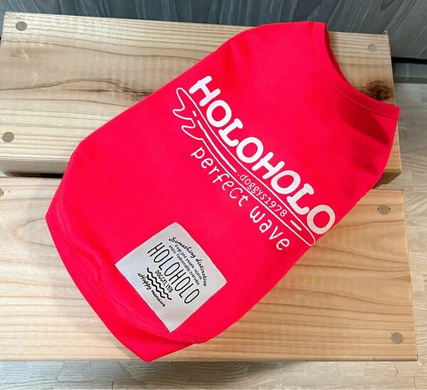 完売商品!! 年中着用可能!! HOLOHOLO 水陸両用ドッグウェア 犬服 タンクトップ