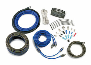 #USA Audio# Kicker Kicker new model CK4 (46CK4) 4 gauge amplifier wiring kit * tax included 