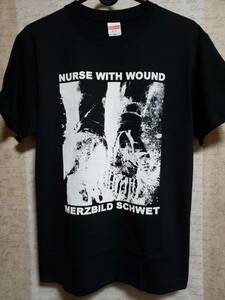 x17/NURSE WITH WOUND Ｔシャツ/Mサイズ// whitehouse merzbow hanatarash spk gerogerigegege ハナタラシ ゲロゲリゲゲゲ