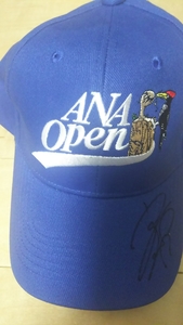  man . Golf small flat . player autograph autograph cap 