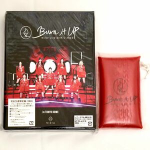 【完全生産限定版】Live with U 2022 Burn it Up 限定版 クリアポーチ付【新品未開封】