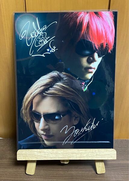 yoshiki hide ラミネート　ハンドメイド品