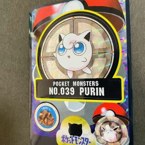 即決◆ 039 プリン PURIN evolution ポケモン シールダス カードダス pokemon sealdass / 完品級の画像6