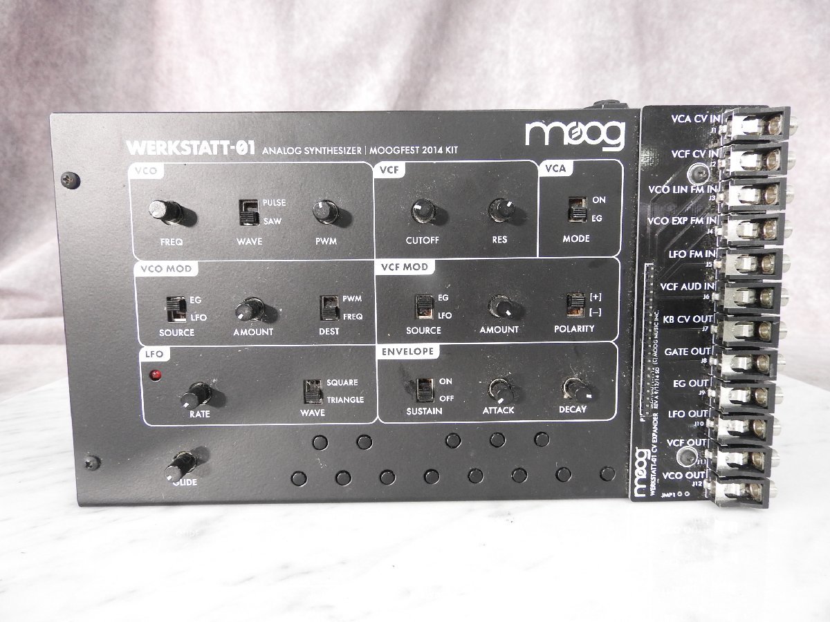 ☆ moog モーグ アナログ・シンセサイザー WERKSTATT-01 ☆現状品