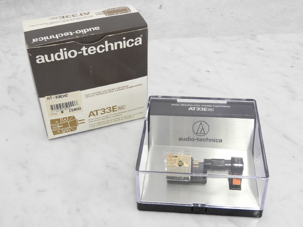 ☆ 【美品】 audio-technica オーディオテクニカ AT33E(MC
