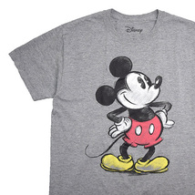 【Mサイズ】 ディズニー ミッキーマウス キャラクター Tシャツ メンズM Disney ディズニーランド アメカジ 古着 BA3706_画像5