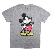 【Mサイズ】 ディズニー ミッキーマウス キャラクター Tシャツ メンズM Disney ディズニーランド アメカジ 古着 BA3706_画像1