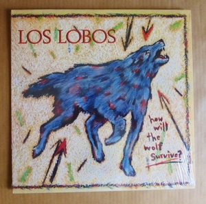 LOS LOBOS「HOW WILL THE WOLF SURVIVE」米ORIG [初回SLASHロゴ白] 帯有りシュリンク美品