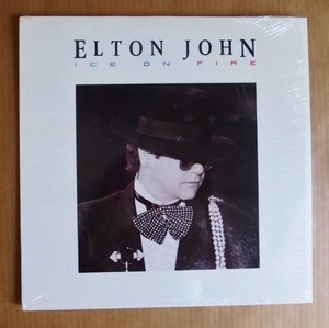 ELTON JOHN「ICE ON FIRE」米ORIG [GEFFEN] シュリンク美品