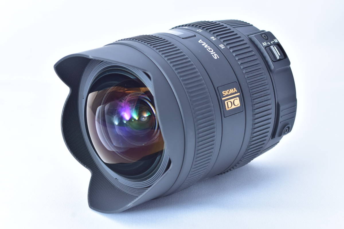 ☆ほぼ新品☆シグマSIGMA AF 8-16mm F4.5-5.6 DC HSM ニコン用Nikon