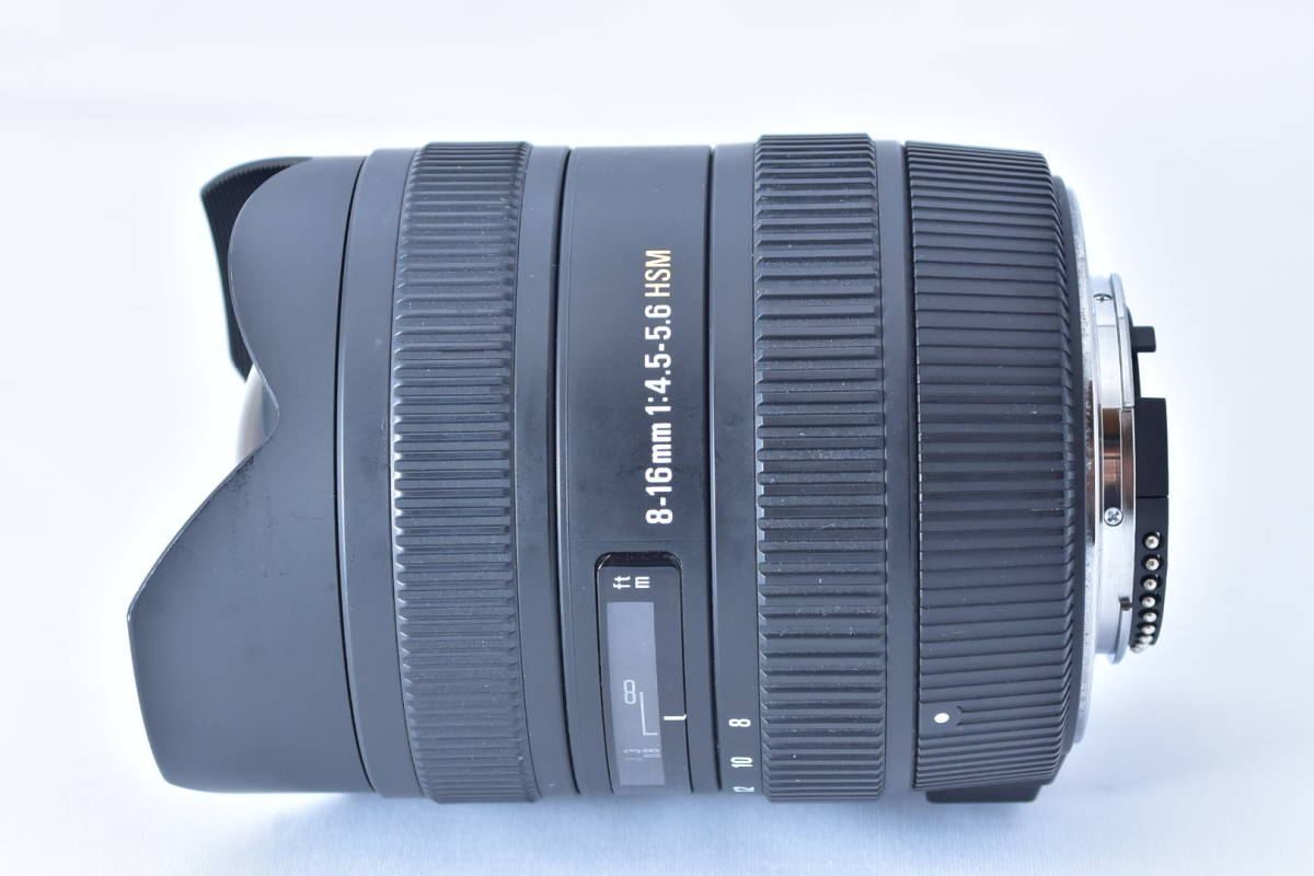 ☆ほぼ新品☆シグマSIGMA AF 8-16mm F4.5-5.6 DC HSM ニコン用Nikon