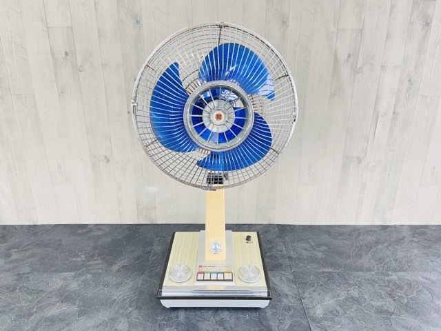 昭和レトロ扇風機【中古】動作保証NATIONAL ナショナルF-30MB 家電