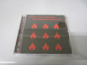 Stiff Little Fingers/Inflammable Material UK(EU)盤CD パンク Dead Men Walking Eighth Wonder Friction Groove Spear of Destiny