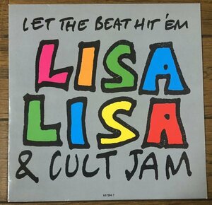 Lisa Lisa & Cult Jam - Let The Beat Hit 'Em UK盤 7インチ 90's R&B Main Source Looking At Front Door Donald Byrd Think Twice