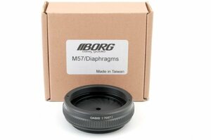 【生産終了品/良品】BORG M57/Diaphragms【7057】M57 P0.75用 絞りM57 望遠鏡 天体写真 野鳥写真 #4684