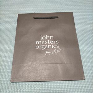 ショップ袋 紙袋　ジョンマスター　John masters　ジョンマスターオーガニック　