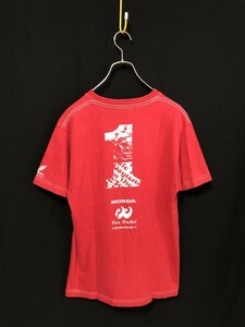 ◆SHINICHIRO ARAKAWA シンイチロウアラカワ HONDA 半袖Tシャツ レッド