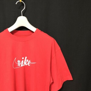◆NIKE ナイキ スウォッシュロゴ 半袖Tシャツ XL 両面プリント DRI-FIT XLの画像3