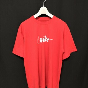 ◆NIKE ナイキ スウォッシュロゴ 半袖Tシャツ XL 両面プリント DRI-FIT XLの画像1