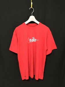 ◆NIKE ナイキ スウォッシュロゴ　半袖Tシャツ XL　両面プリント　DRI-FIT　XL