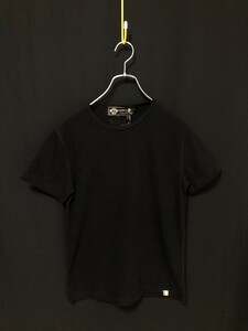 イタリア製　未使用◆Orobianco オロビアンコ 半袖リブTシャツ M　ブラック