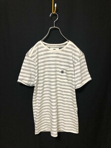 未使用◆G-STAR RAW ジースターロウ 半袖Tシャツ 胸ポケ　ボーダー柄