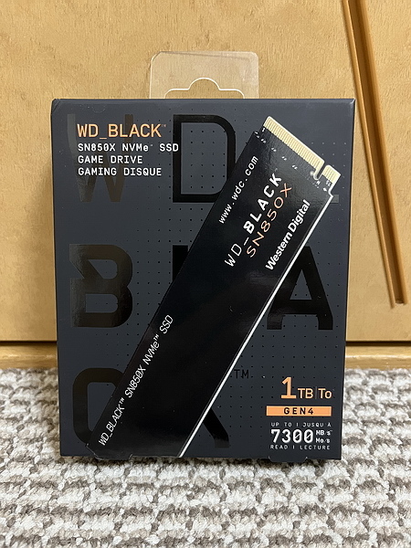 WESTERN DIGITAL WD_Black SN850X 1TB WDS100T2X0E 【NVMe SSD M.2