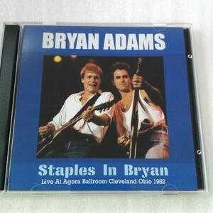 BRYAN ADAMS ◆ ブライアン・アダムス - STAPLES IN BRYAN 1982