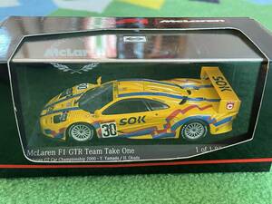 希少 1/43 MINICHAMPS ミニチャンプス マクラーレン F1 GTR TEAM TAKEONE 綜合警備 JGTC