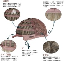 【美品】AISI QUEENSウィッグ ショートボブ フルウィッグ かつら 女性 空気感の前髪 小顔ウィッグ 原宿 ロリータレディーズ　no.673_画像3