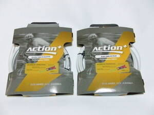 【送料無料】ASHIMA カンパニョーロ/ROAD/ブレーキ&シフターSET(Action＋BrakeCableKitホワイトCBB03605＆ShifterCableKitホワイトCBS02303