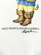 古着 90s Polo Ralph Lauren 「POLO BEAR」 釣り アウトドア ポロベア Tシャツ L 古着_画像5