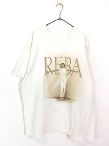 古着 90s Reba McEntire ツアー カントリー ミュージック Tシャツ XL位 古着