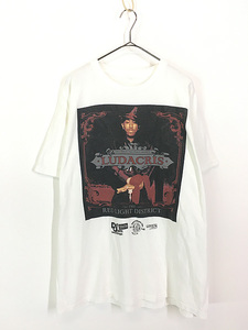 古着 00s Ludacris 「The Red Light District」 アルバム フォト ラップ 俳優 Tシャツ XL位 古着