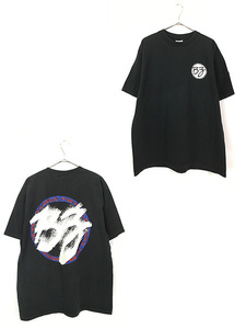 古着 90s USA製 BZ ボディーボード サーフ 両面 ロゴ Tシャツ XL 古着